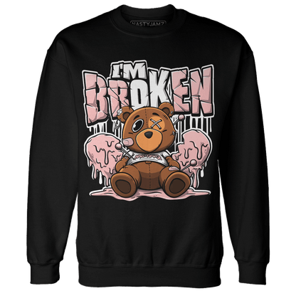 Low Legend Pink 11s Sweatshirt Match Im Broken BER - NastyJamz