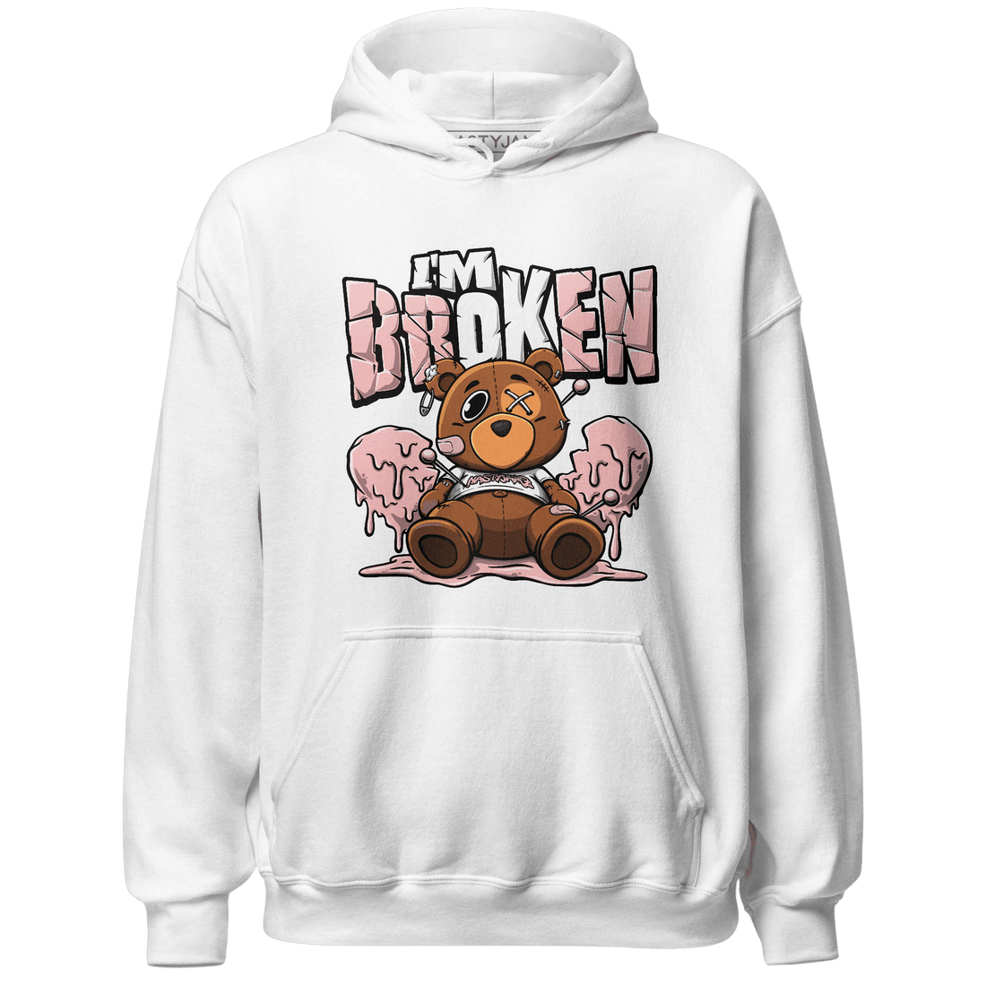 Low Legend Pink 11s Hoodie Match Im Broken BER - NastyJamz