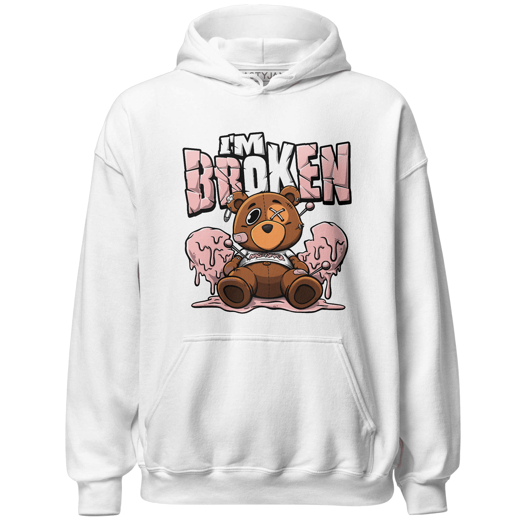Low Legend Pink 11s Hoodie Match Im Broken BER - NastyJamz