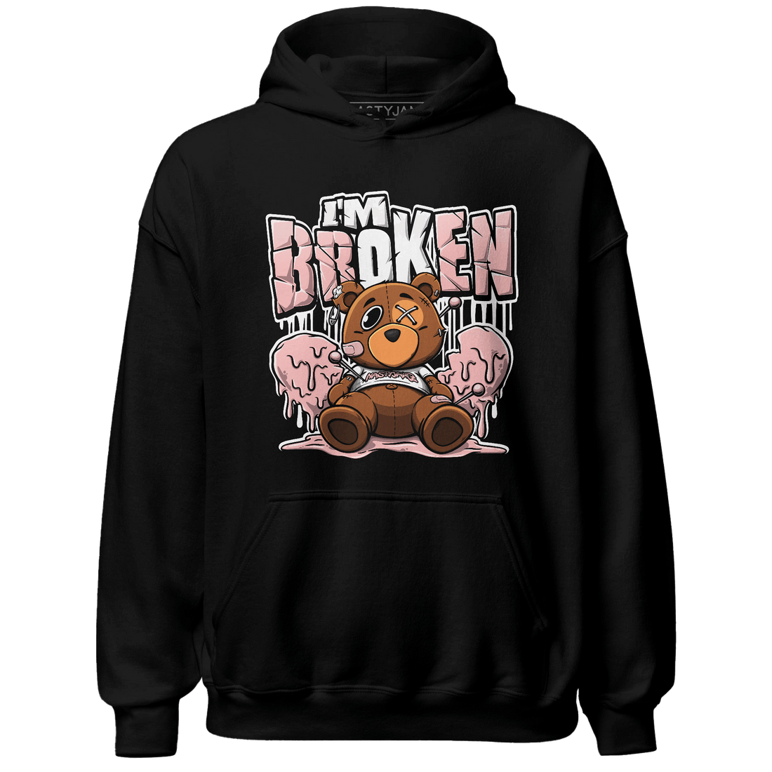 Low Legend Pink 11s Hoodie Match Im Broken BER - NastyJamz