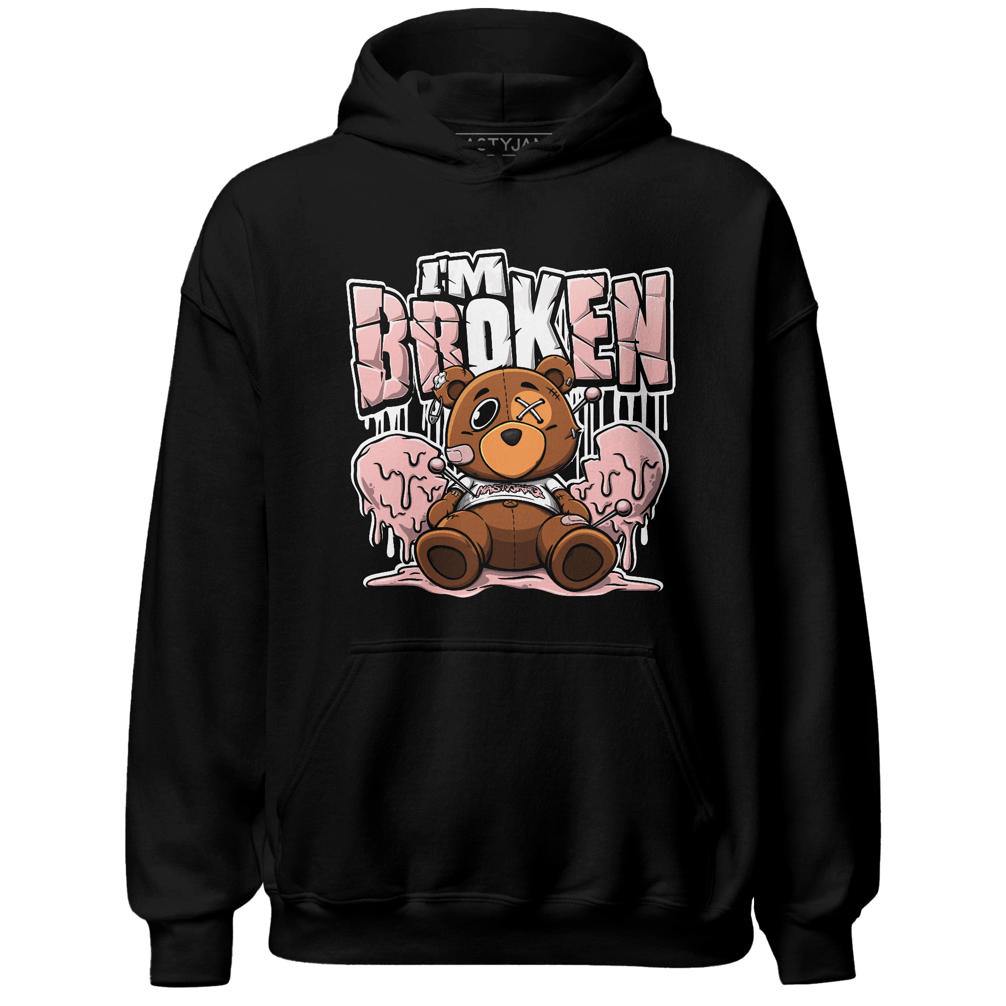 Low Legend Pink 11s Hoodie Match Im Broken BER - NastyJamz