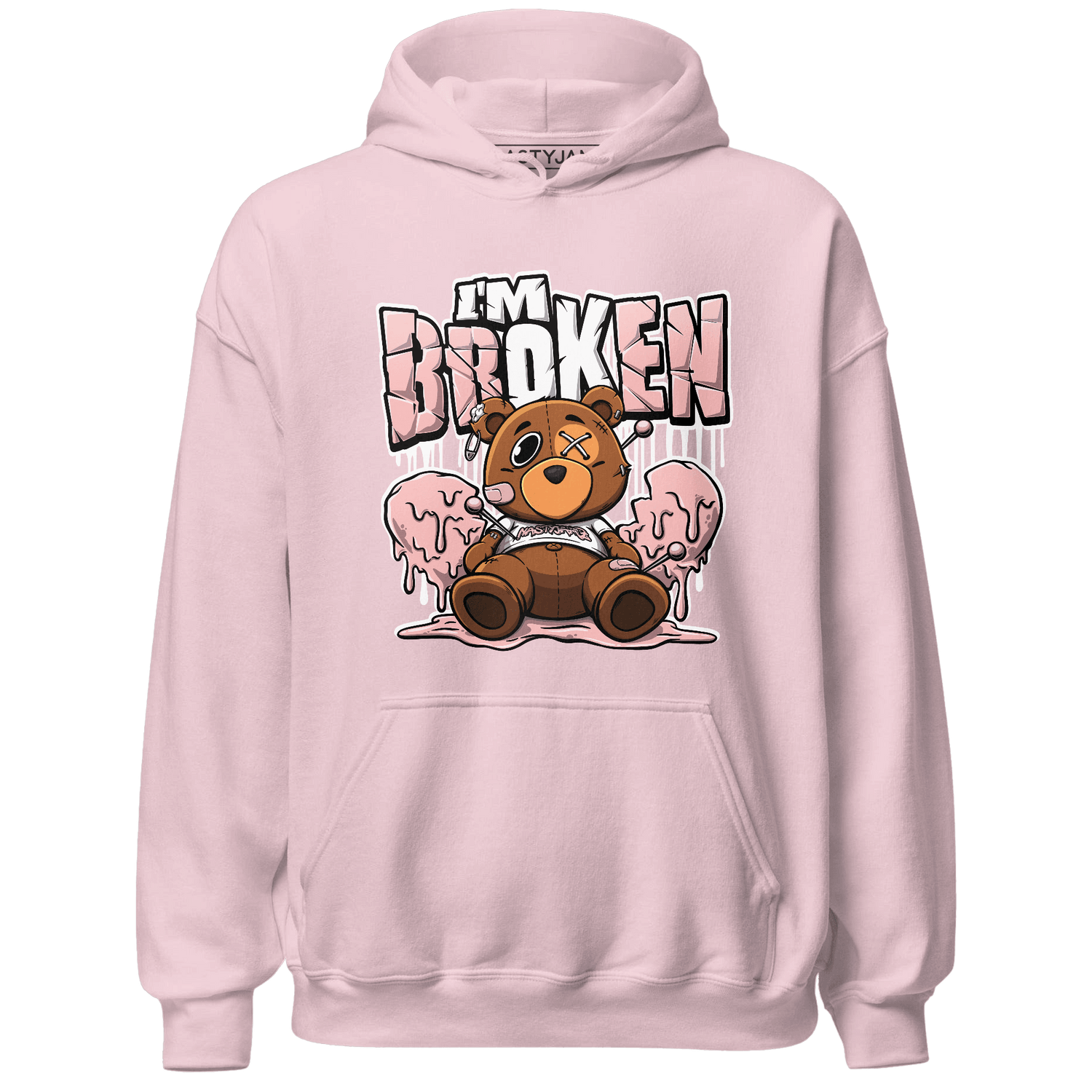 Low Legend Pink 11s Hoodie Match Im Broken BER - NastyJamz