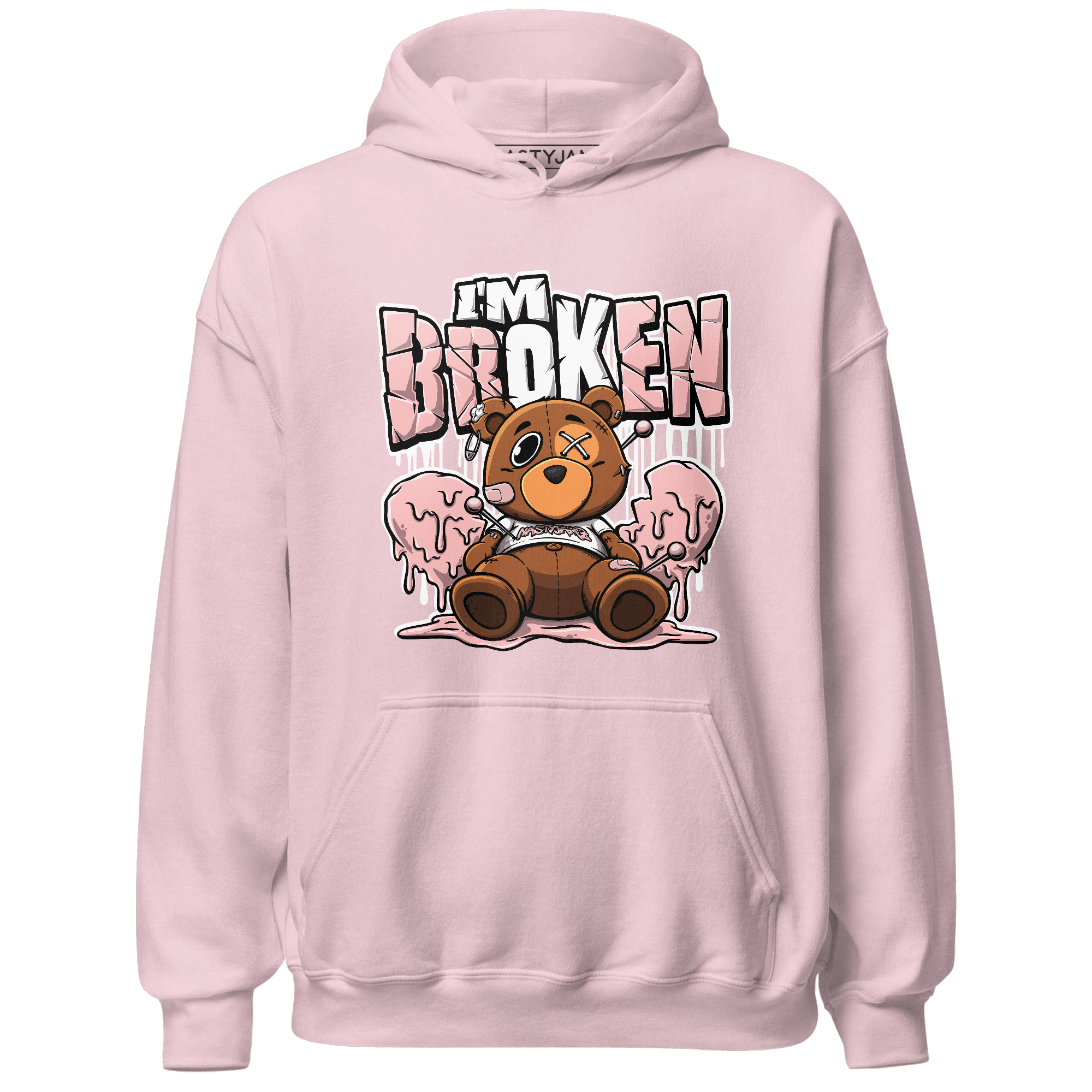 Low Legend Pink 11s Hoodie Match Im Broken BER - NastyJamz