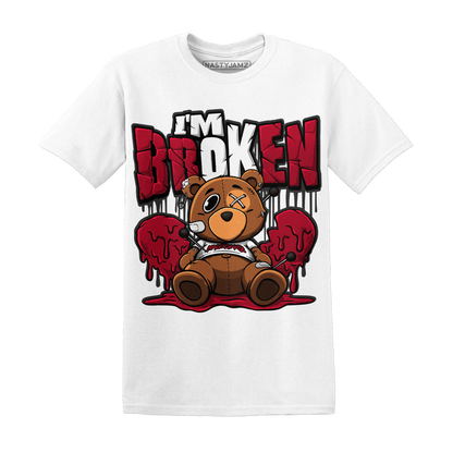 Retro Red Taxi 12s T Shirt Im Broken BER - NastyJamz