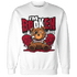 Retro Red Taxi 12s Sweatshirt Match Im Broken BER - NastyJamz