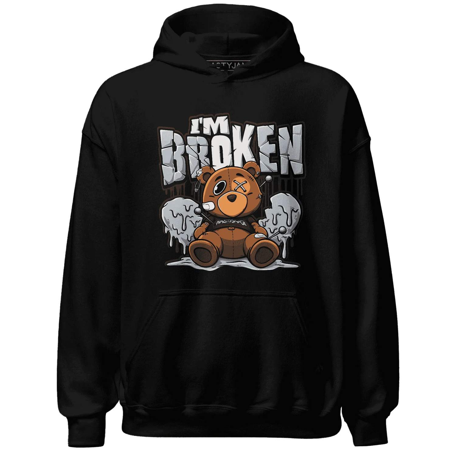 NastyJamz-Wolf-Grey-12s-Hoodie-Match-Im-Broken-BER