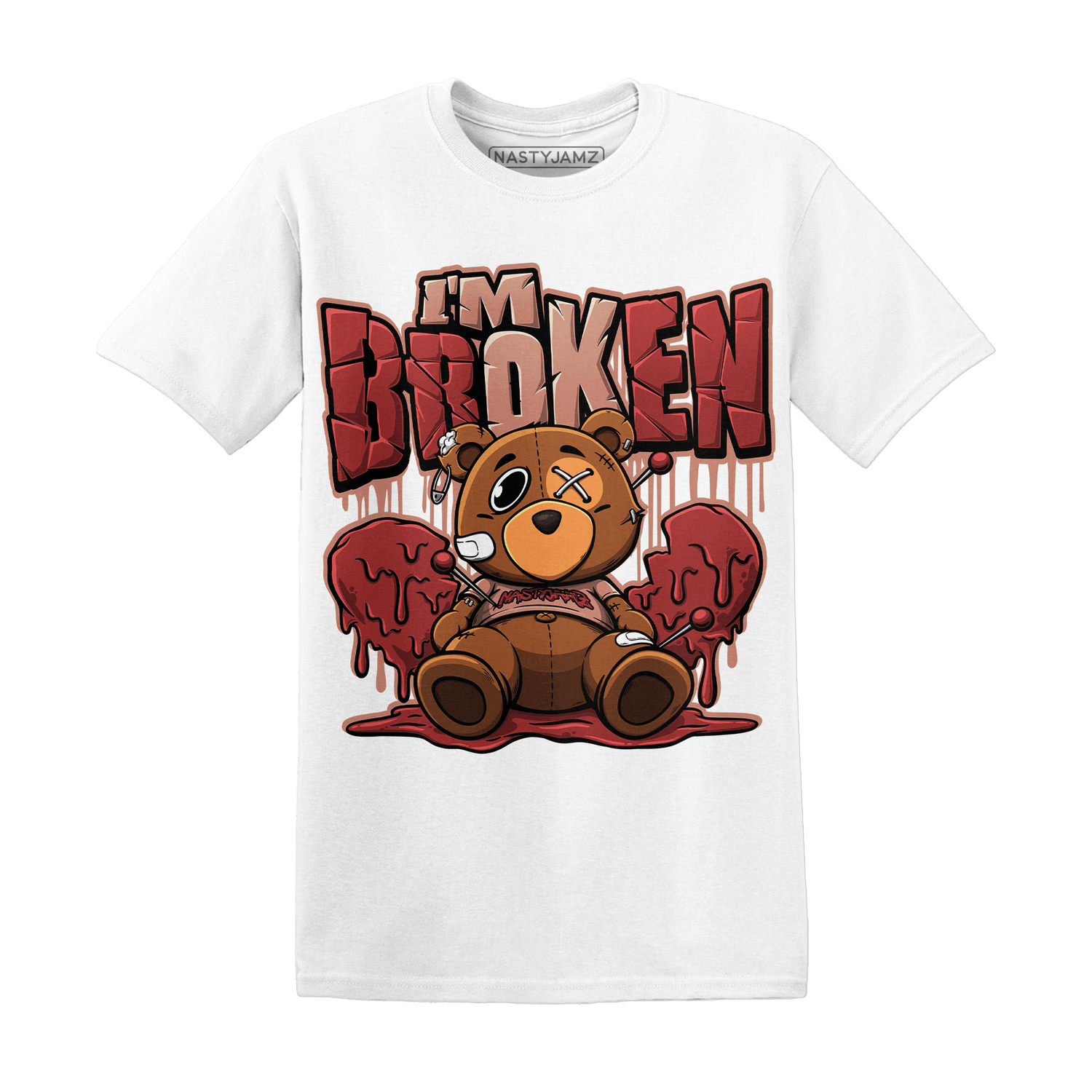 Dune Red 13s T Shirt Match Im Broken BER - NastyJamz