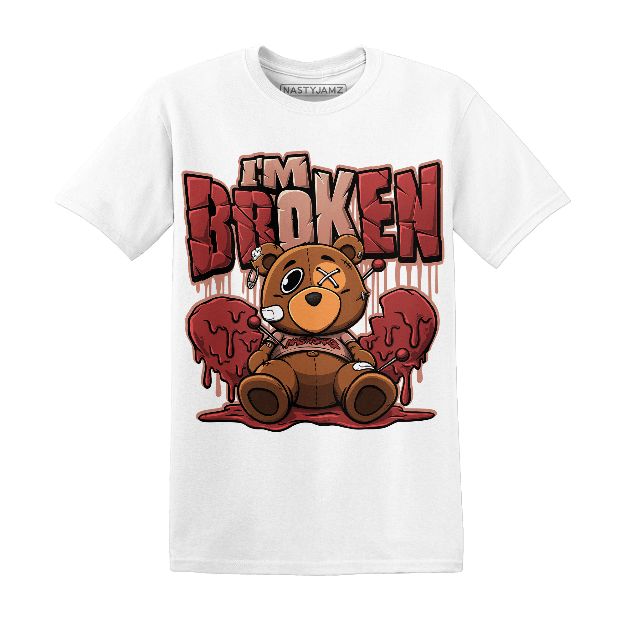 Dune Red 13s T Shirt Match Im Broken BER - NastyJamz