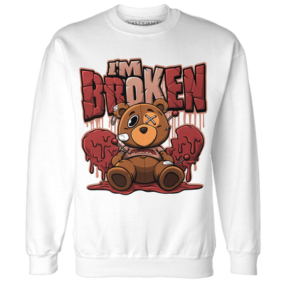 Dune Red 13s Sweatshirt Match Im Broken BER - NastyJamz