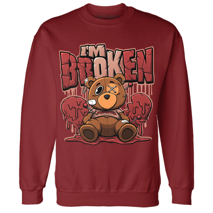 Dune Red 13s Sweatshirt Match Im Broken BER - NastyJamz