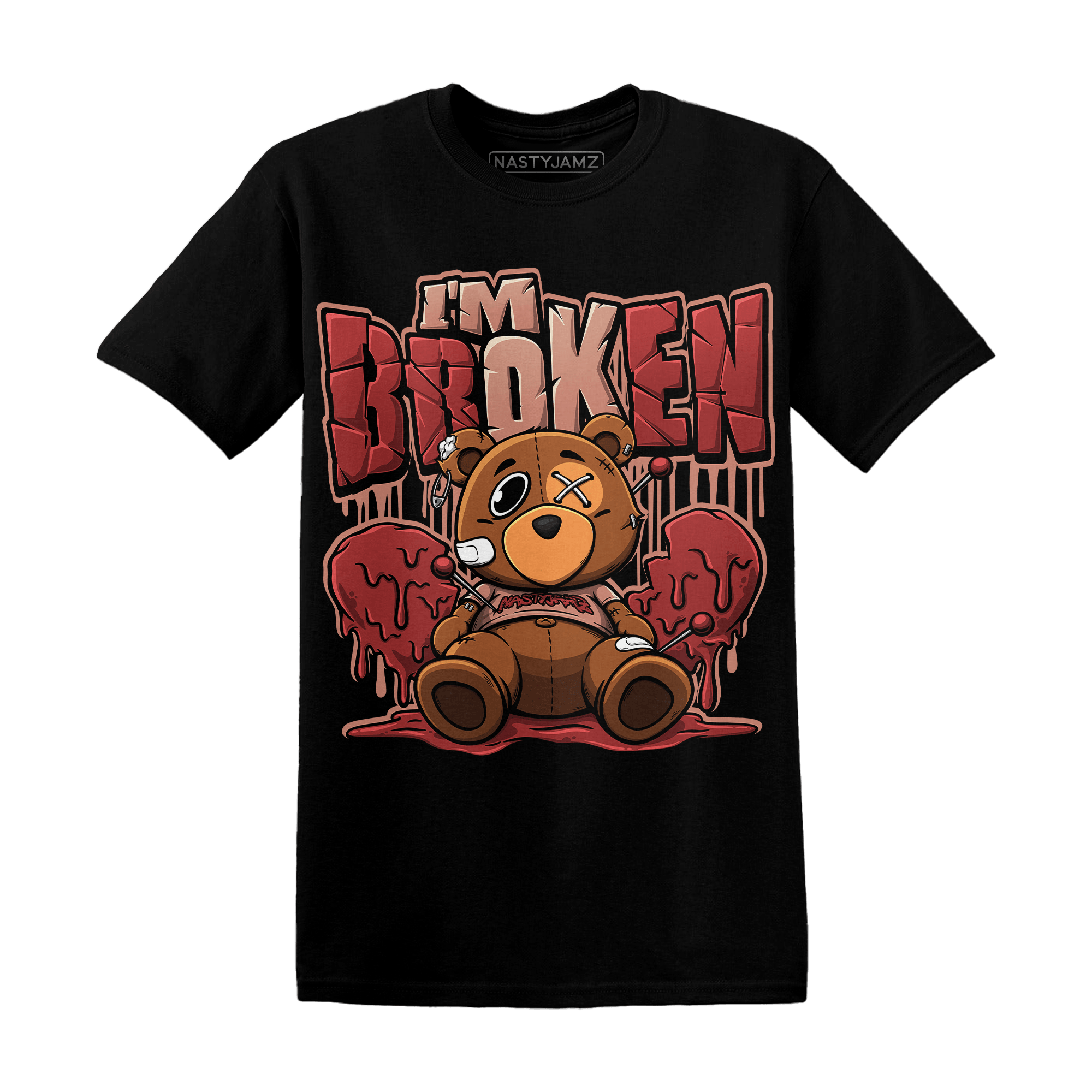 Dune Red 13s T Shirt Match Im Broken BER - NastyJamz