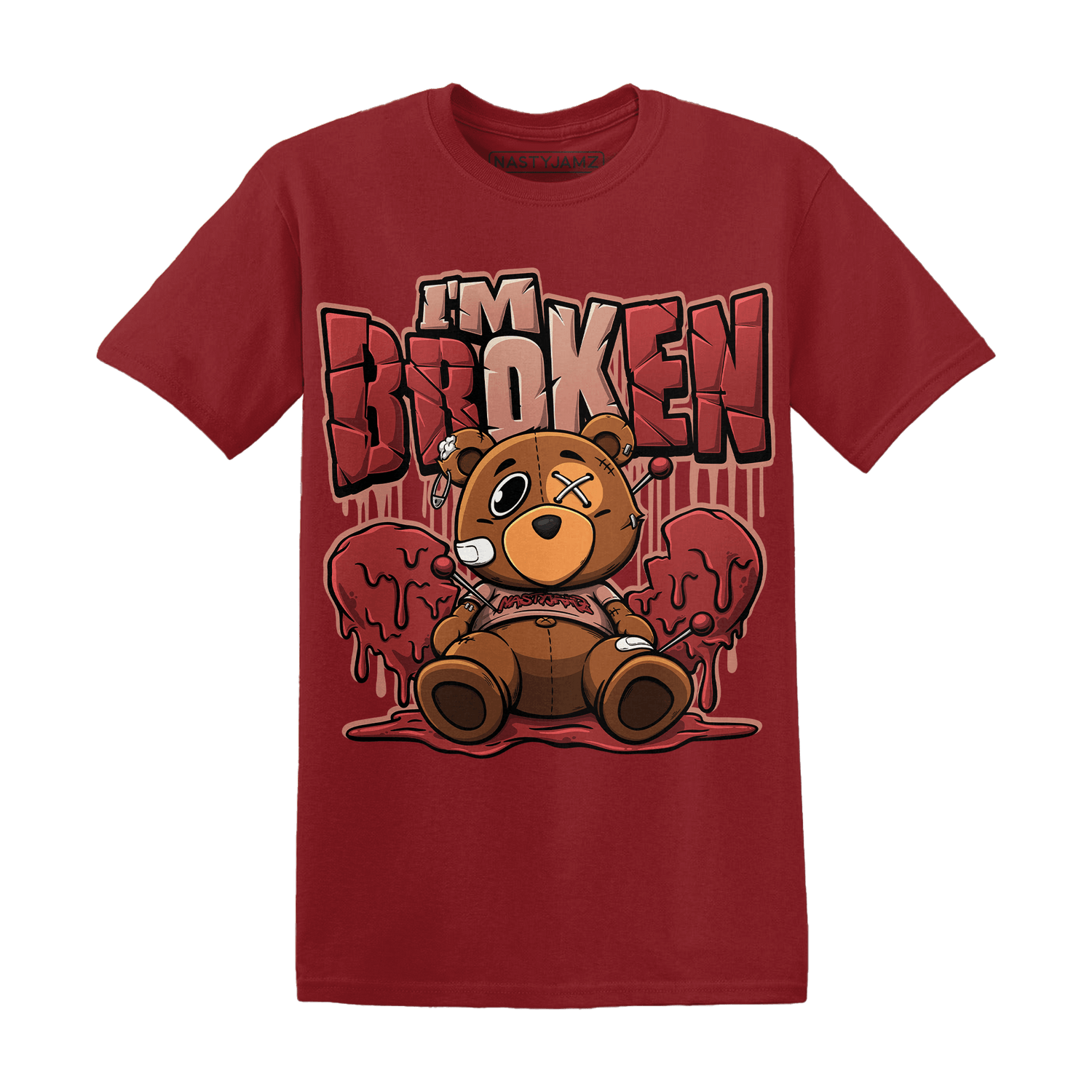 Dune Red 13s T Shirt Match Im Broken BER - NastyJamz