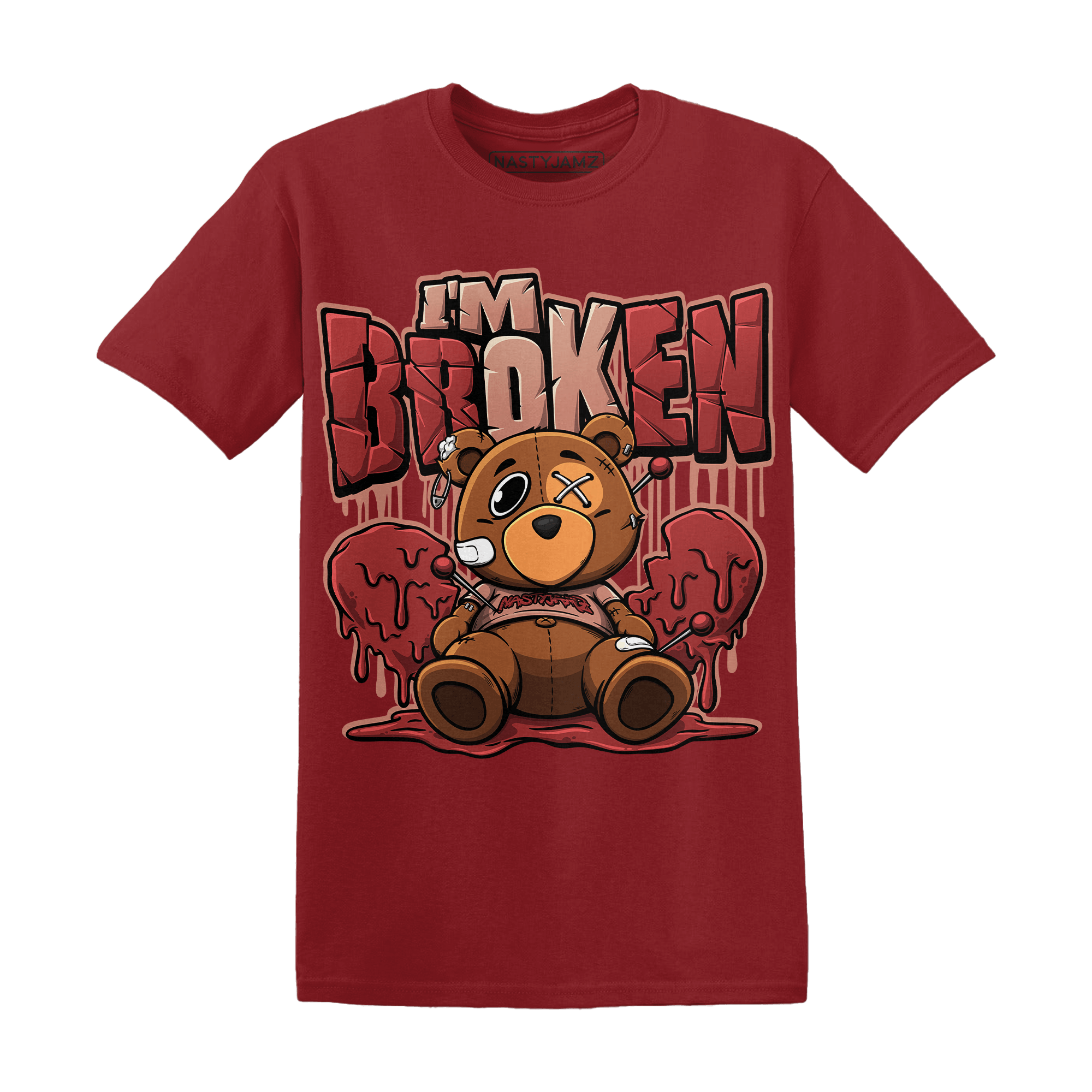 Dune Red 13s T Shirt Match Im Broken BER - NastyJamz