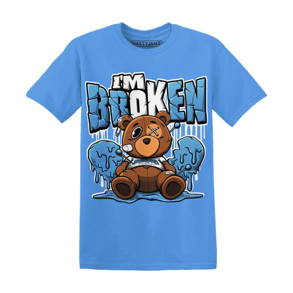 NastyJamz-Carolina-Blue-Univercitii-17s-T-Shirt-Match-Im-Broken-BER