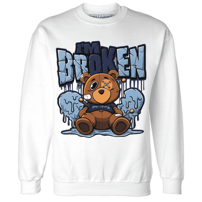 First In Flight 1s Sweatshirt Match Im Broken BER - NastyJamz