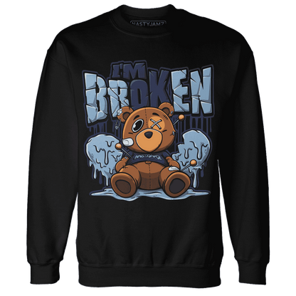 First In Flight 1s Sweatshirt Match Im Broken BER - NastyJamz