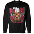 High 85 Metallic Burgundy 1s Sweatshirt Match Im Broken BER - NastyJamz