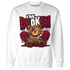 High White Team Red 1s Sweatshirt Match Im Broken BER - NastyJamz