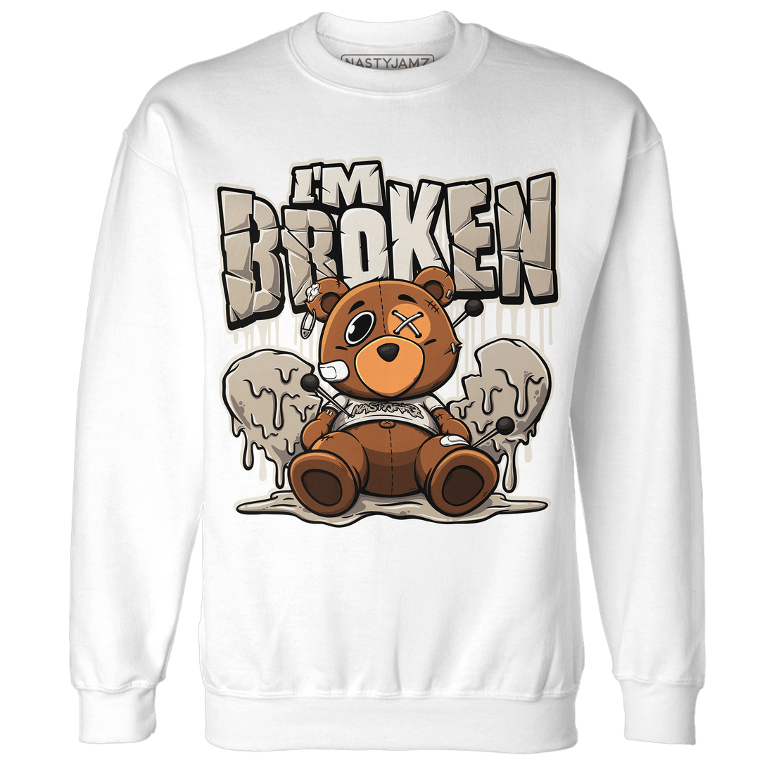 Latte 1s Sweatshirt Match Im Broken BER - NastyJamz