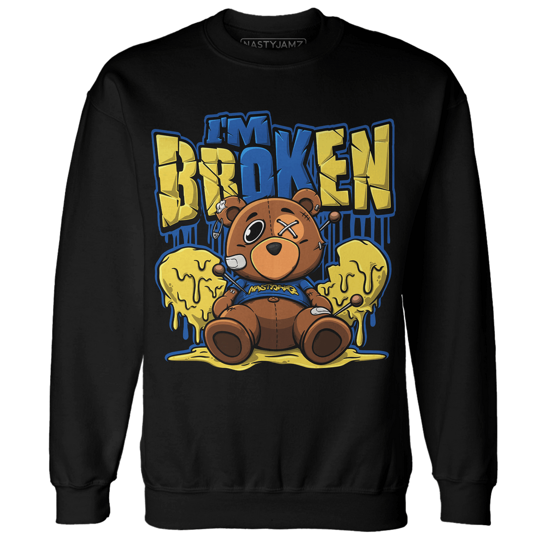 Low OG Canary TVSC 1s Sweatshirt Match Im Broken BER - NastyJamz