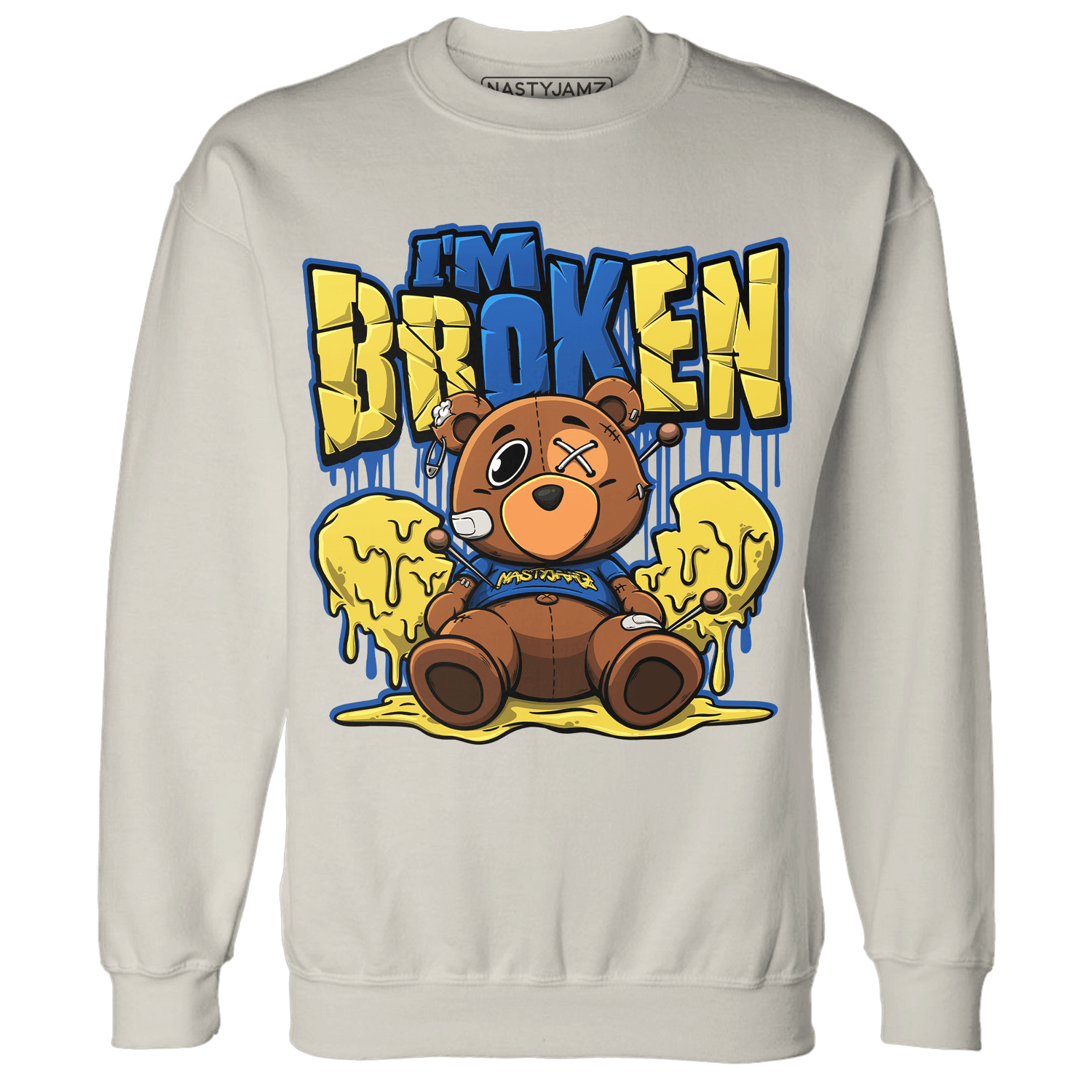 Low OG Canary TVSC 1s Sweatshirt Match Im Broken BER - NastyJamz