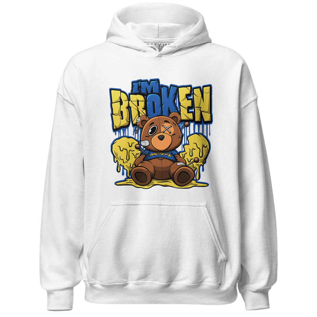 Low OG Canary TVSC 1s Hoodie Match Im Broken BER - NastyJamz