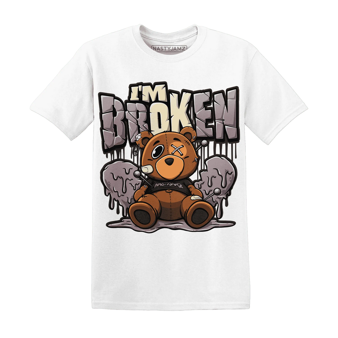 NastyJamz-Black-Violet-Ore-3s-T-Shirt-Match-Im-Broken-BER