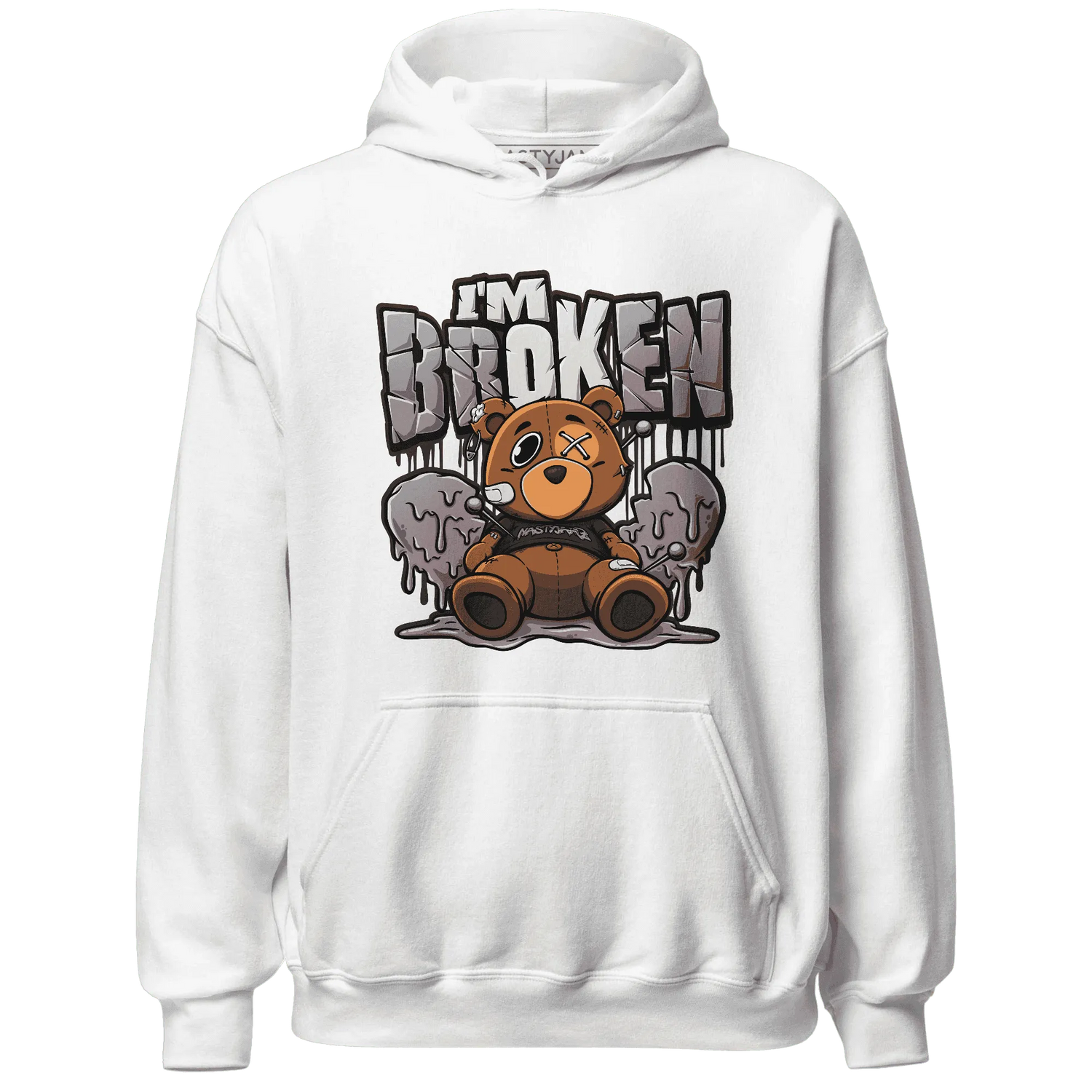 NastyJamz-Black-Violet-Ore-3s-Hoodie-Match-Im-Broken-BER
