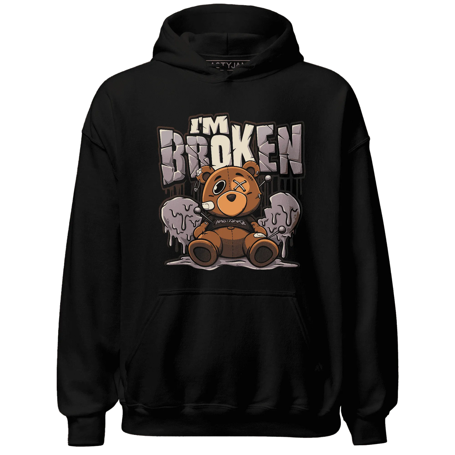 NastyJamz-Black-Violet-Ore-3s-Hoodie-Match-Im-Broken-BER