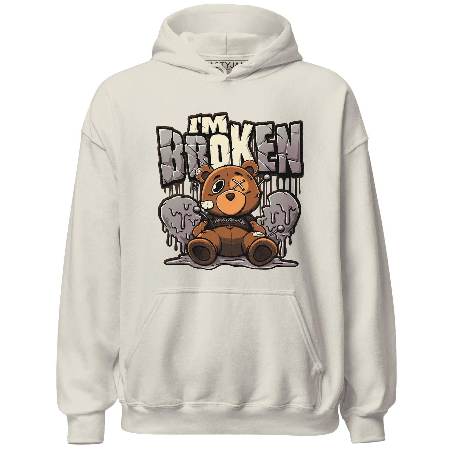 NastyJamz-Black-Violet-Ore-3s-Hoodie-Match-Im-Broken-BER