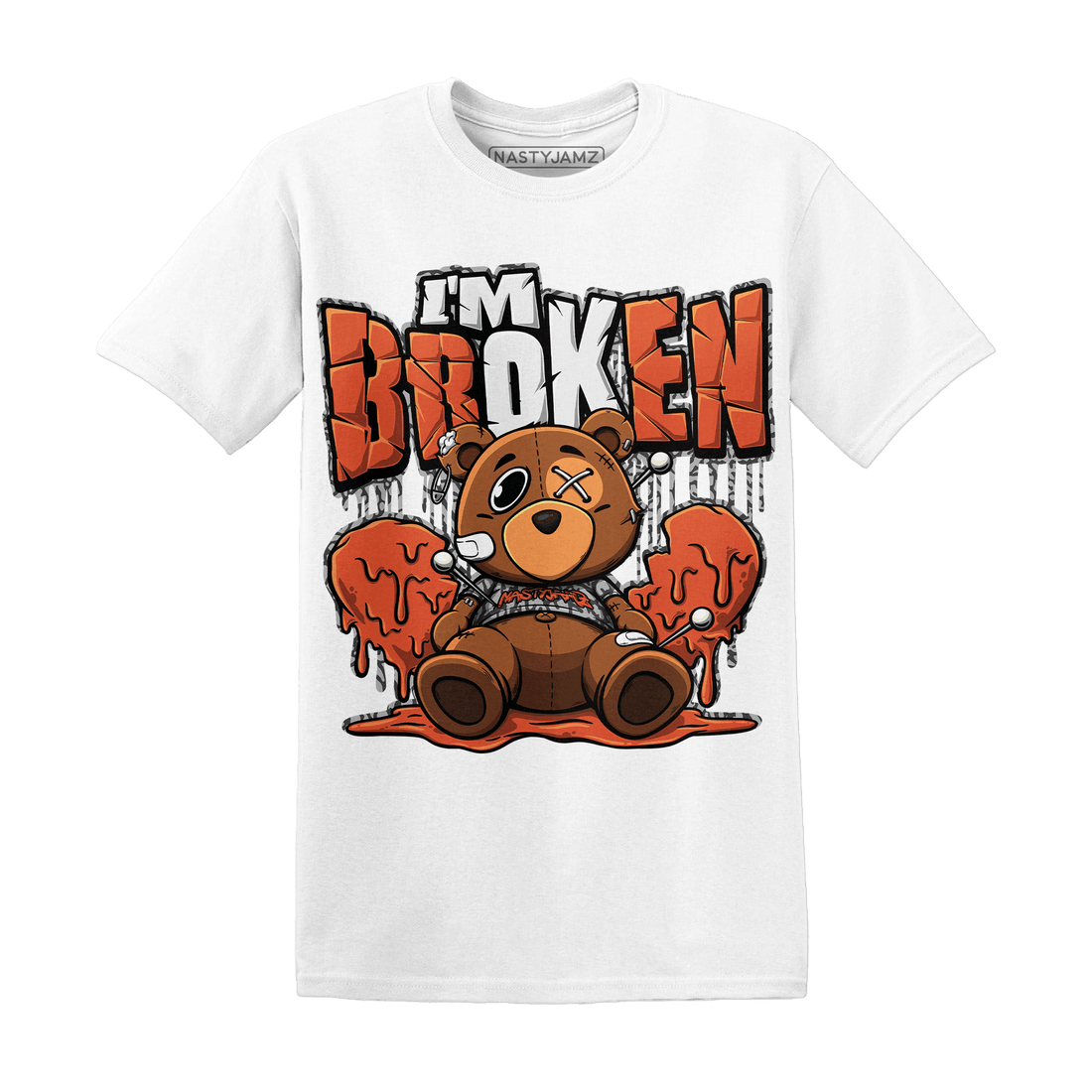 Georgia Peach 3s T Shirt Im Broken BER - NastyJamz
