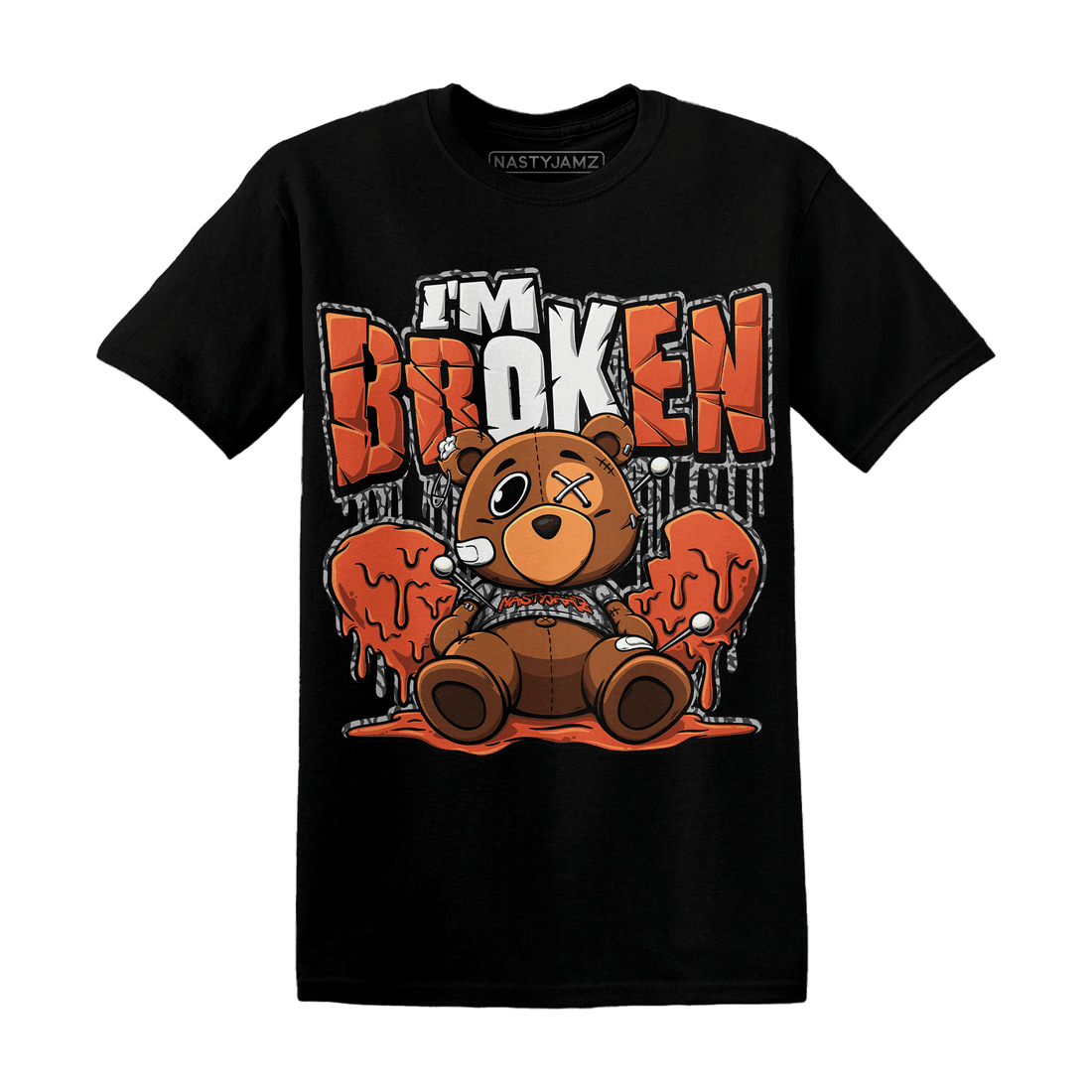Georgia Peach 3s T Shirt Im Broken BER - NastyJamz