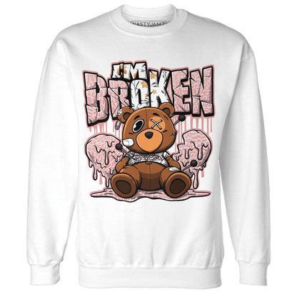 Red Stardust 3s Sweatshirt Match Im Broken BER - NastyJamz