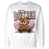 Red Stardust 3s Sweatshirt Match Im Broken BER - NastyJamz