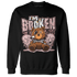 Red Stardust 3s Sweatshirt Match Im Broken BER - NastyJamz