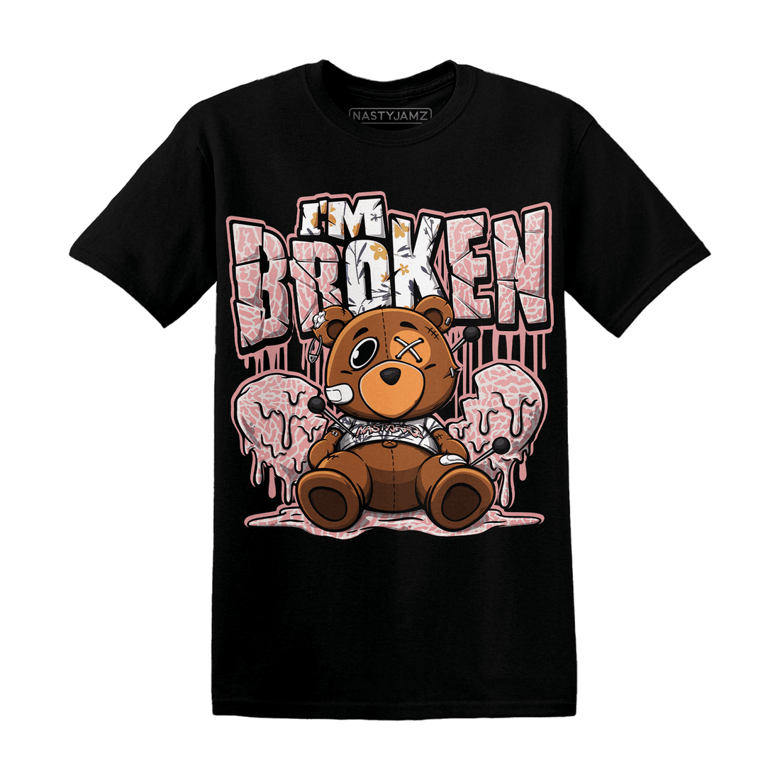 Red Stardust 3s T Shirt Im Broken BER - NastyJamz