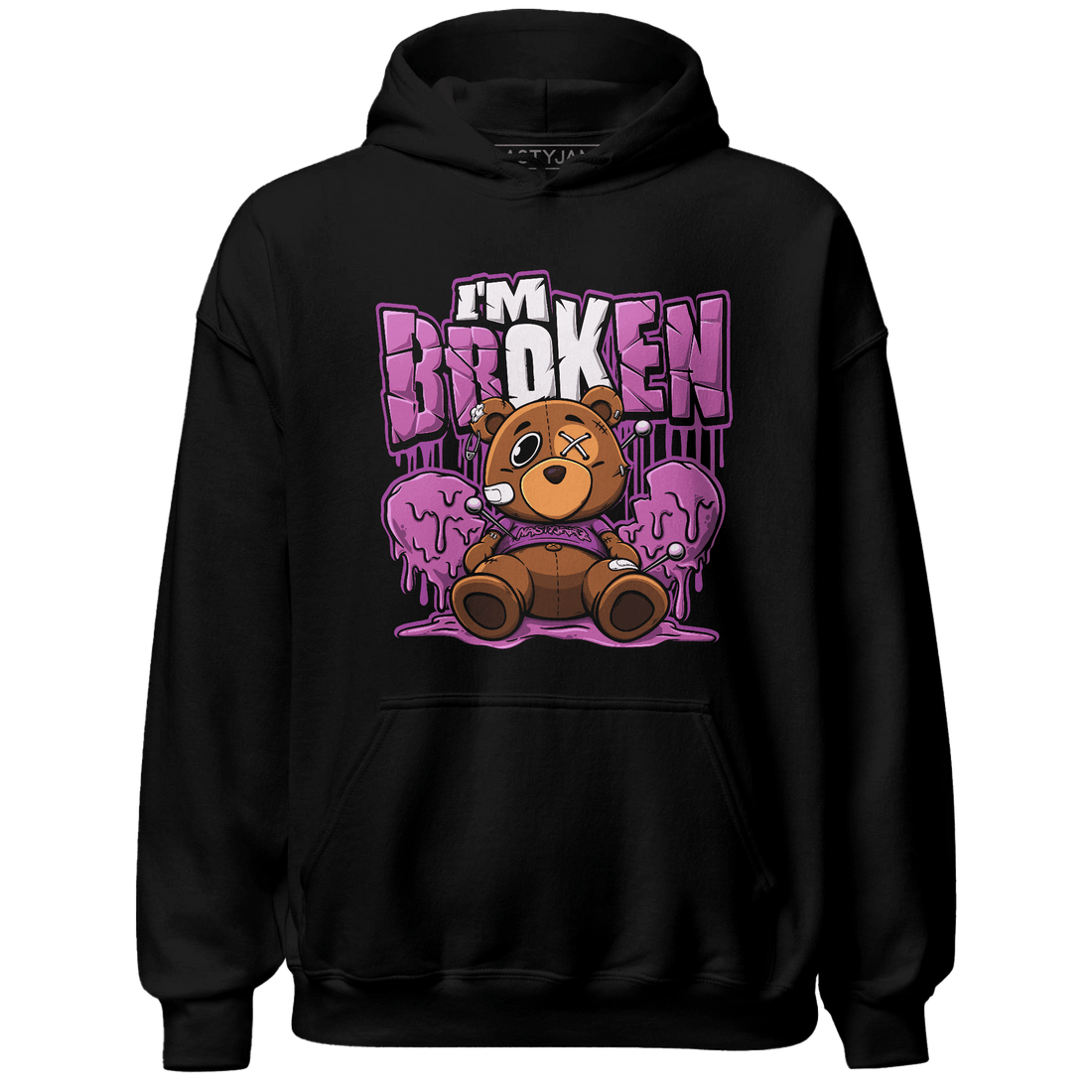 GS Hyper Violet 4s Hoodie Match Im Broken BER - NastyJamz