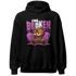 GS Hyper Violet 4s Hoodie Match Im Broken BER - NastyJamz
