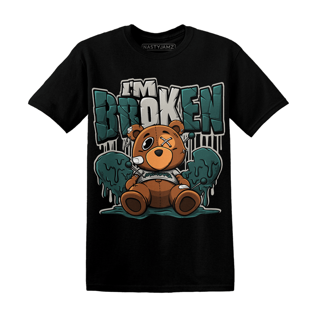 Oxidized Green 4s T Shirt Im Broken BER - NastyJamz