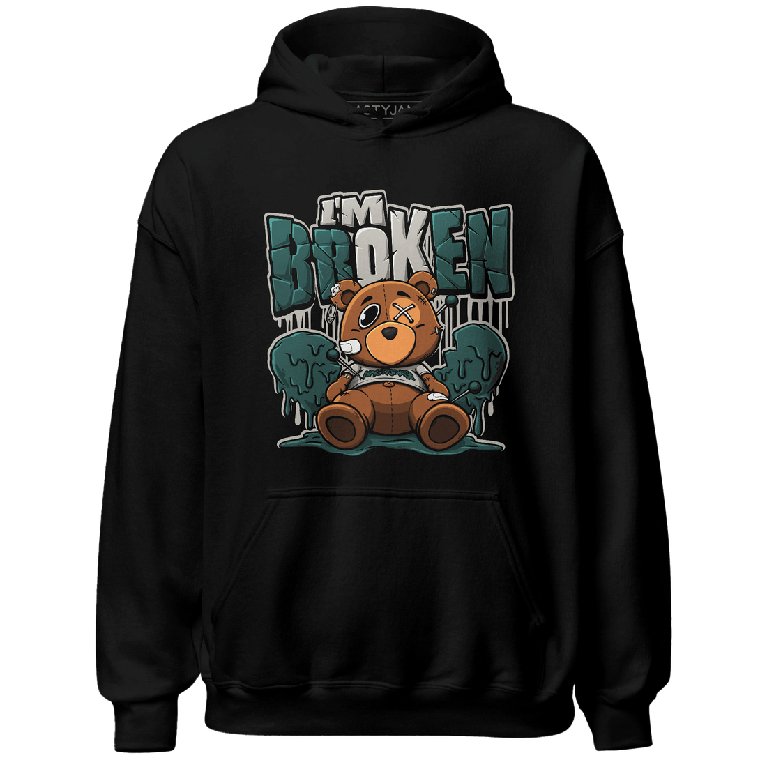 Oxidized Green 4s Hoodie Match Im Broken BER - NastyJamz