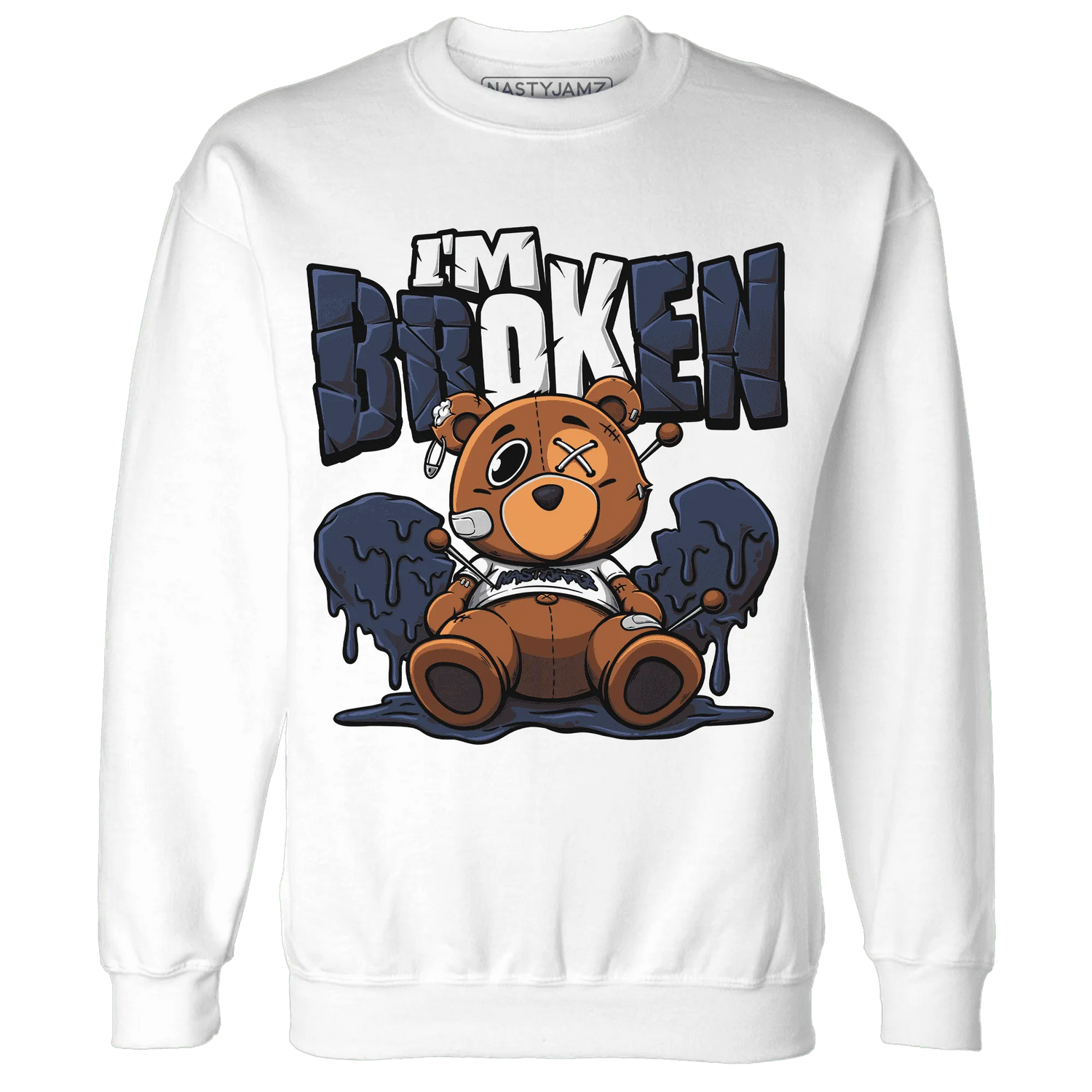 White-Navy-6s-Sweatshirt-Match-Im-Broken-BER