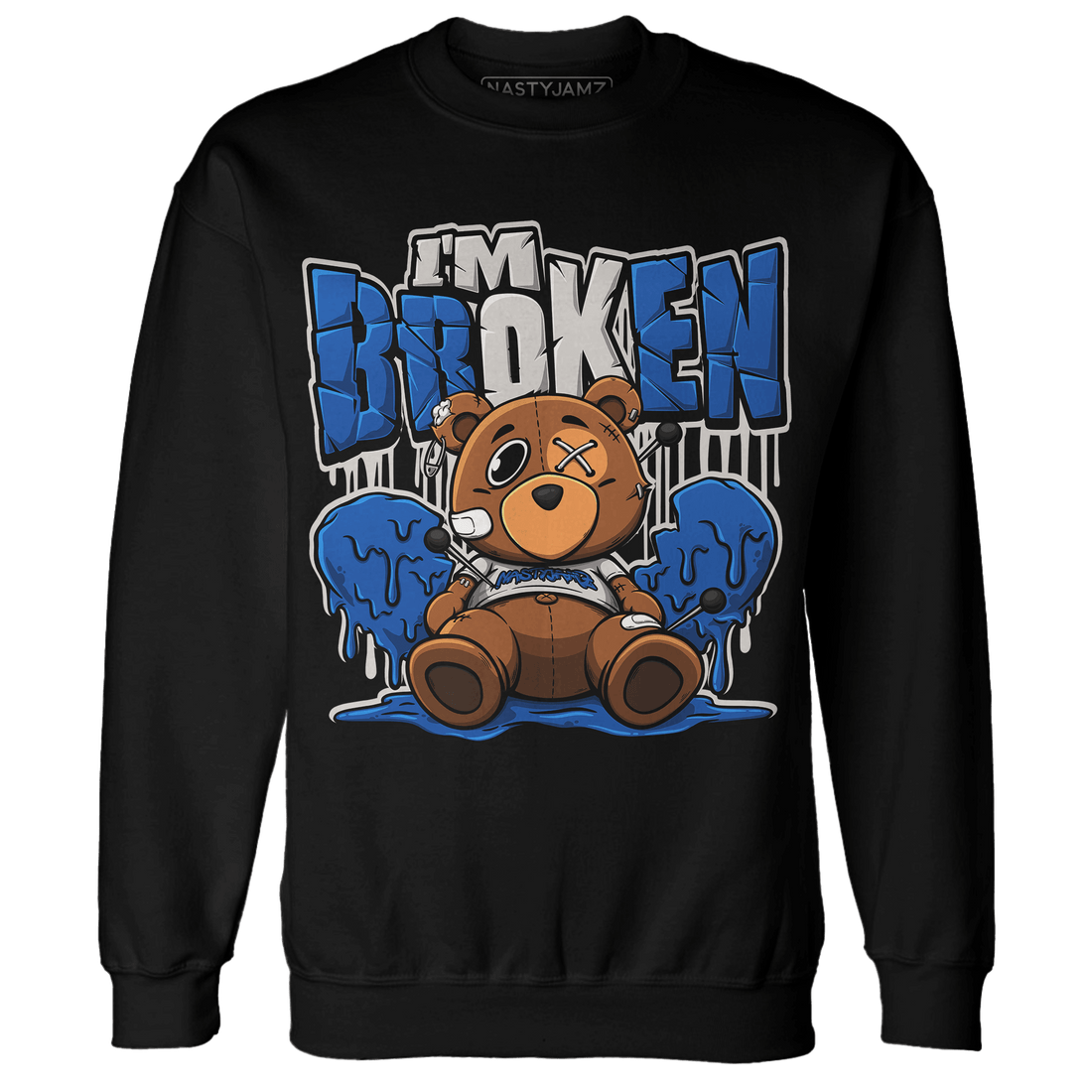 Air Max 1 86 Royal Sweatshirt Match Im Broken BER - NastyJamz