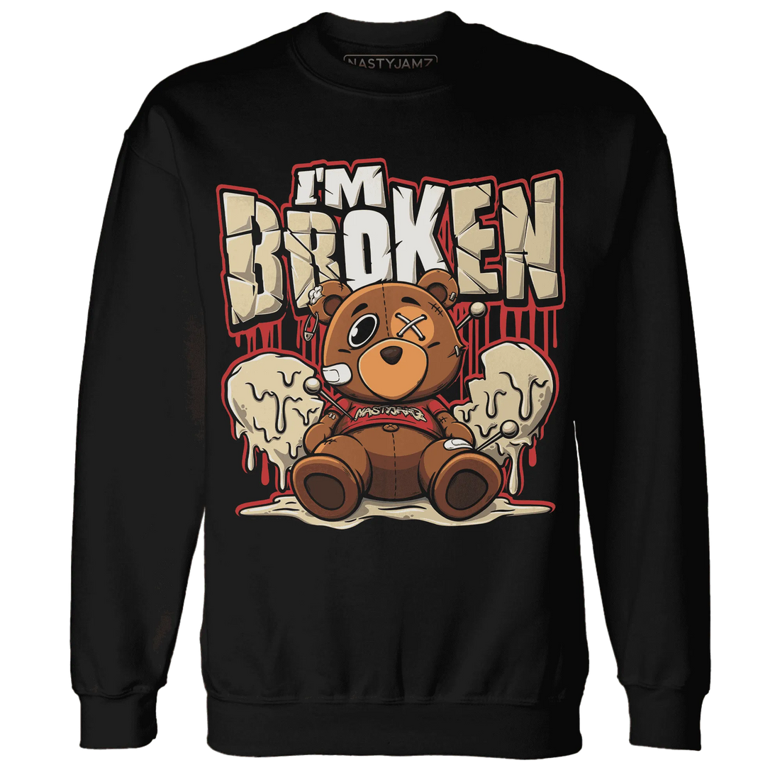 Dunk-Strawberry-Waffle-NastyJamz-Sweatshirt-Match-Im-Broken-BER