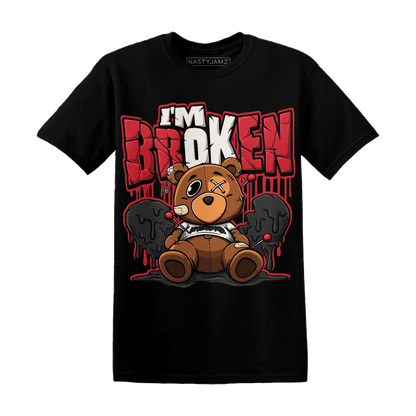 Jumman Jack University Red T Shirt Im Broken BER - NastyJamz