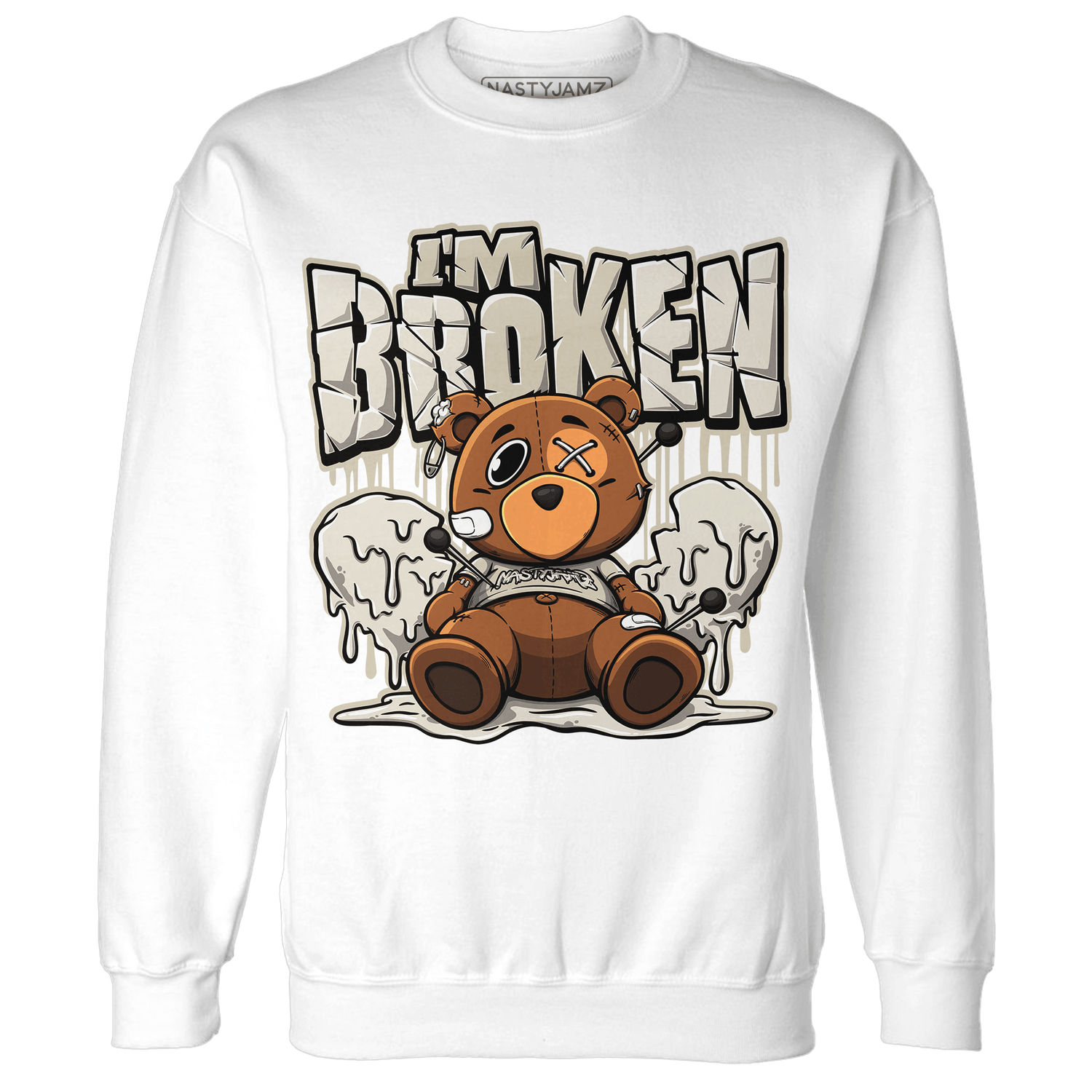 Gratitude 11s Sweatshirt Match Im Broken BER - NastyJamz