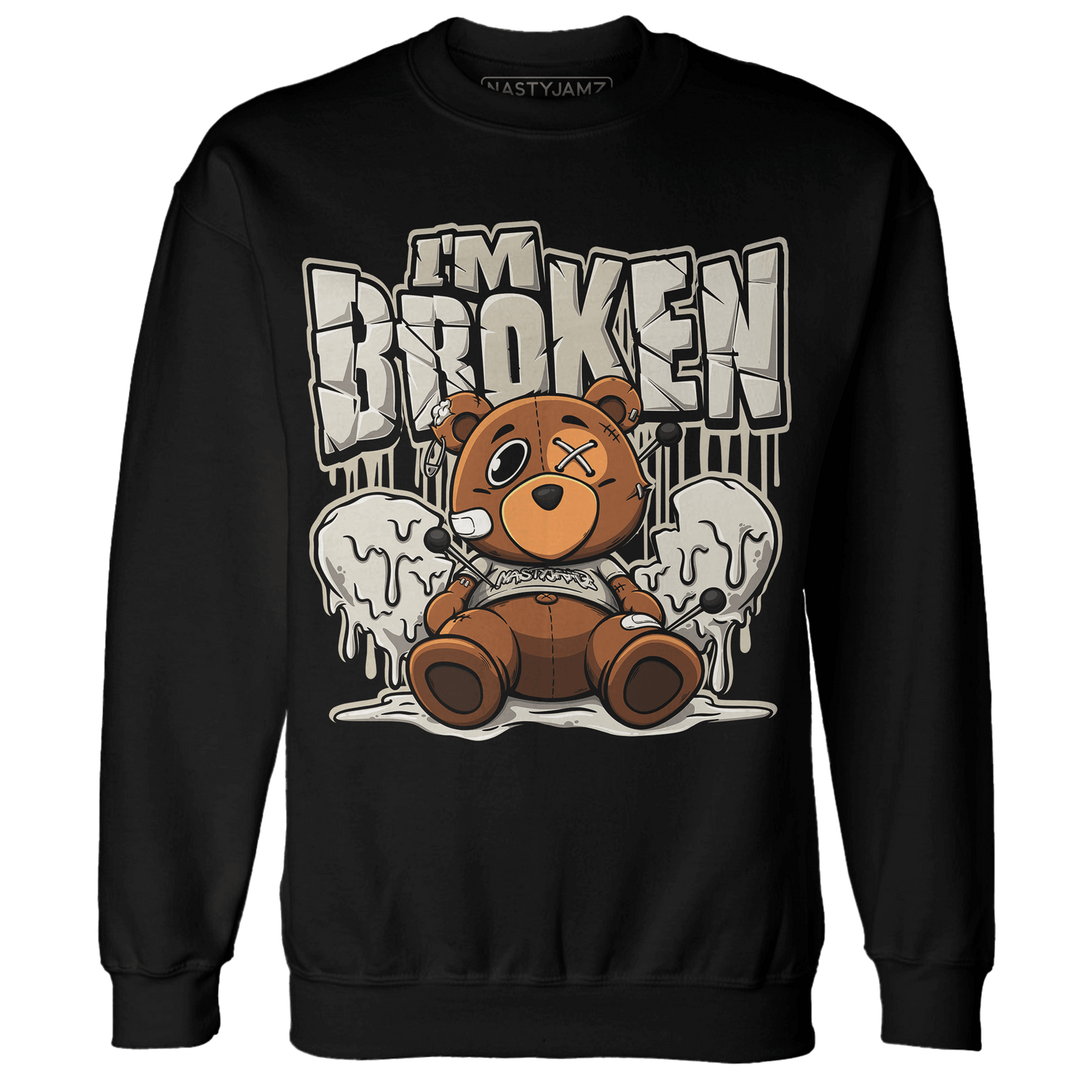 Gratitude 11s Sweatshirt Match Im Broken BER - NastyJamz