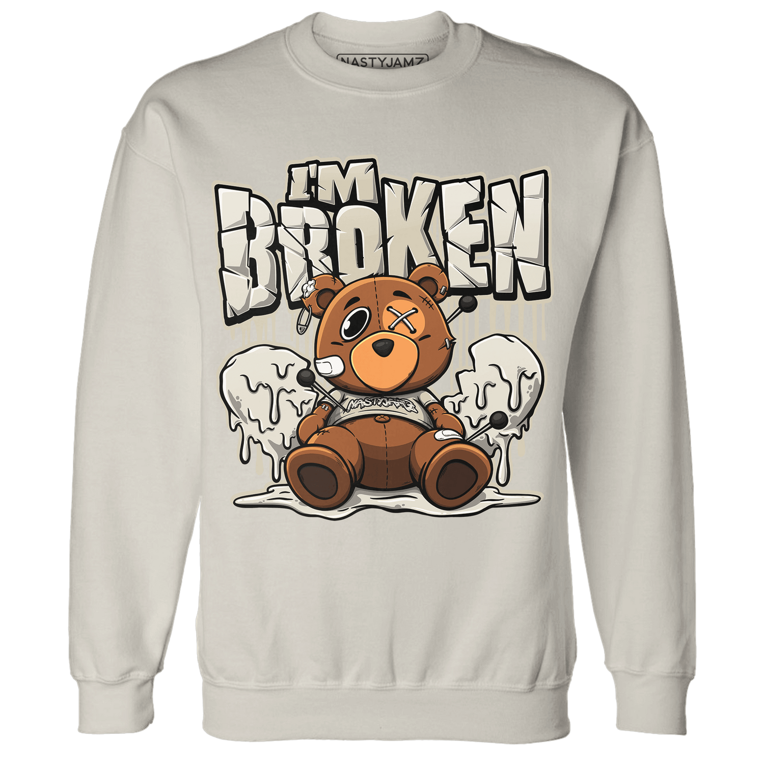 Gratitude 11s Sweatshirt Match Im Broken BER - NastyJamz