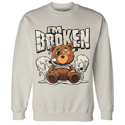 Gratitude 11s Sweatshirt Match Im Broken BER - NastyJamz