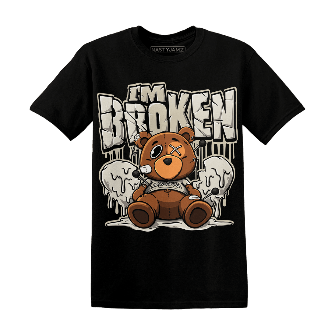 Gratitude 11s T Shirt Im Broken BER - NastyJamz