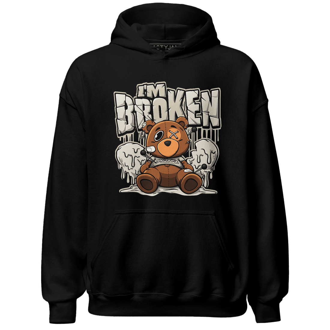 Gratitude 11s Hoodie Match Im Broken BER - NastyJamz